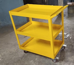 Three-Shelf-Material-Handling-Trolley